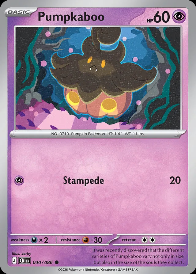 Chaos Rising Pumpkaboo #040/86